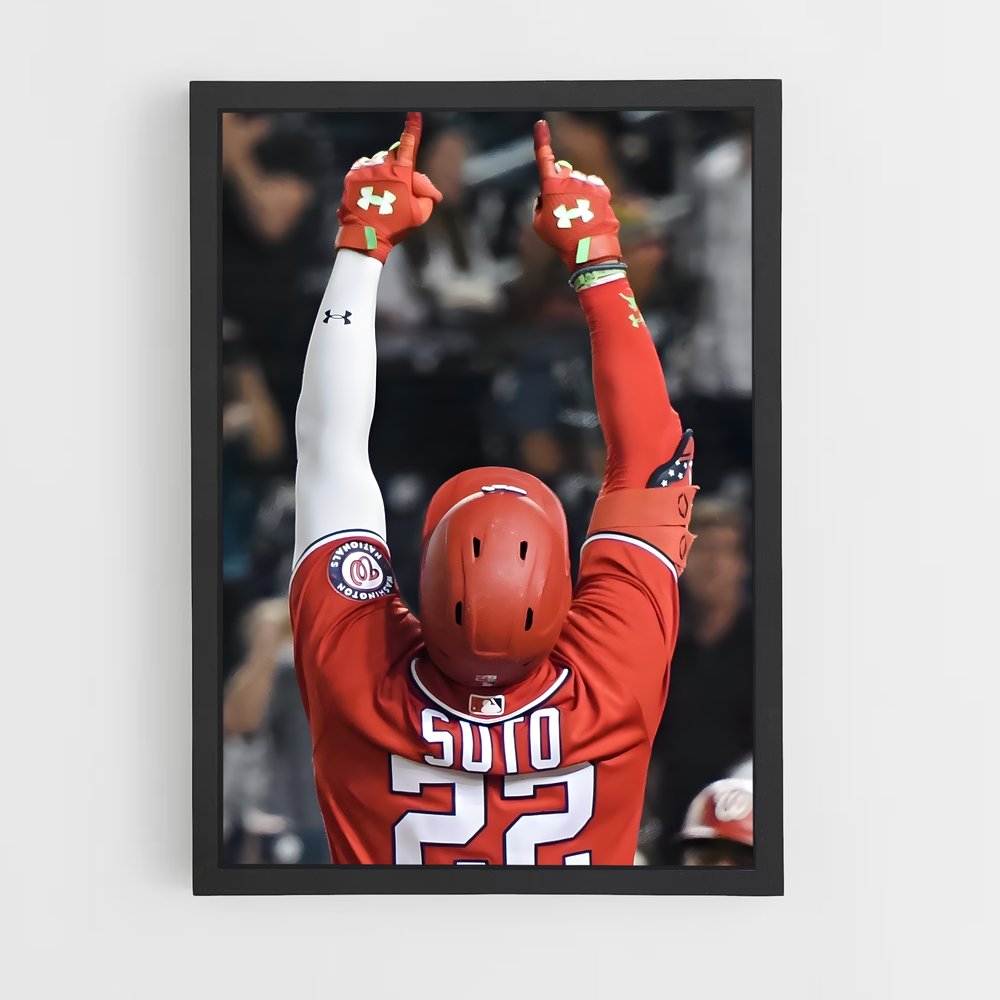 Poster Juan Soto: L'Ascension – affiche Baseball (vue 2)